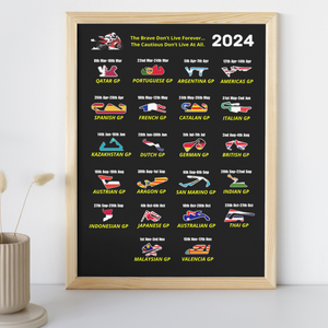 Motorbike Calendar 2024 - Ideal Gift For The Motorbike Fans