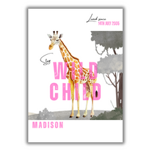 Load image into Gallery viewer, Stay Wild Child - Personalised Print