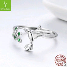 Load image into Gallery viewer, Humming Bird of Love &amp; Peace - Adjustable Ring