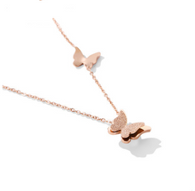 Load image into Gallery viewer, Simple Butterfly Necklace