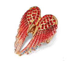 Load image into Gallery viewer, 11 Colours Angel Wing - Adjustable Ring