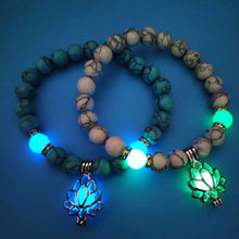 Load image into Gallery viewer, Luminous Lotus Energy Bracelet