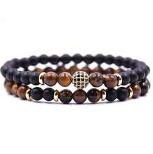 Load image into Gallery viewer, Natural Stone Bracelet Set