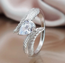 Load image into Gallery viewer, Angel Tear Drop Ring