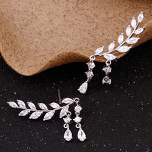 Load image into Gallery viewer, Angel Wings With Drop Detail Earrings