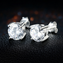 Load image into Gallery viewer, Diamante Stud Earrings
