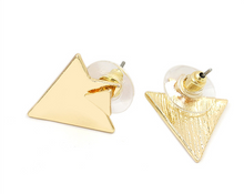 Load image into Gallery viewer, Geo-Triangle Earrings