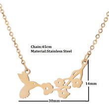 Load image into Gallery viewer, The Humming Bird of Love - Necklace