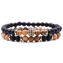 Load image into Gallery viewer, Natural Stone Bracelet Set