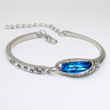 Load image into Gallery viewer, Silver Crystal Bracelet