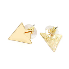 Load image into Gallery viewer, Geo-Triangle Earrings