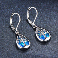 Load image into Gallery viewer, Tree of Life Drop Earrings
