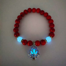 Load image into Gallery viewer, Luminous Lotus Energy Bracelet