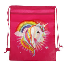 Load image into Gallery viewer, Cute Unicorn Drawstring Bag