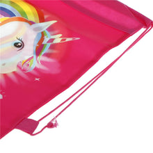 Load image into Gallery viewer, Cute Unicorn Drawstring Bag