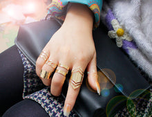 Load image into Gallery viewer, Five-Piece Modern Ring Set