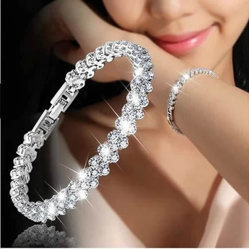 Stunning Sparkle Diamante Bracelet