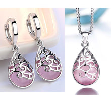 Load image into Gallery viewer, Opal Tear Drop Earrings