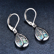 Load image into Gallery viewer, Tree of Life Drop Earrings