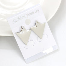 Load image into Gallery viewer, Geo-Triangle Earrings