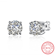 Load image into Gallery viewer, Diamante Stud Earrings