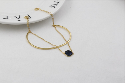 Bluestone 2 in 1 Japanese Inspired Bracelet 925