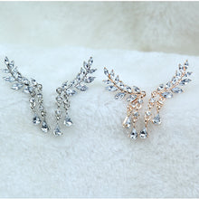 Load image into Gallery viewer, Angel Wings With Drop Detail Earrings
