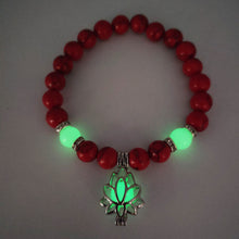 Load image into Gallery viewer, Luminous Lotus Energy Bracelet