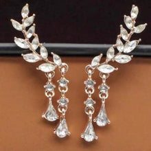 Load image into Gallery viewer, Angel Wings With Drop Detail Earrings