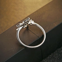 Load image into Gallery viewer, Butterfly Ring - Gorgeous Inlaid Stones