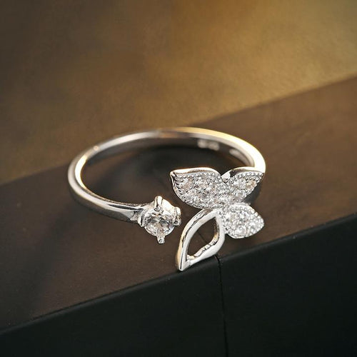 Butterfly Ring - Gorgeous Inlaid Stones