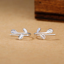Load image into Gallery viewer, Tender Leaf Earrings