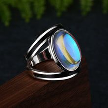 Load image into Gallery viewer, Colourful Moonstone Ring