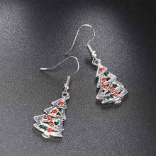 Load image into Gallery viewer, Cute Christmas Tree Earrings