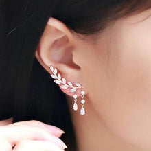 Load image into Gallery viewer, Angel Wings With Drop Detail Earrings