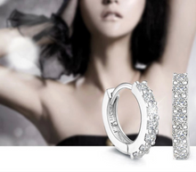 Load image into Gallery viewer, Beautiful Stone Loop Earrings