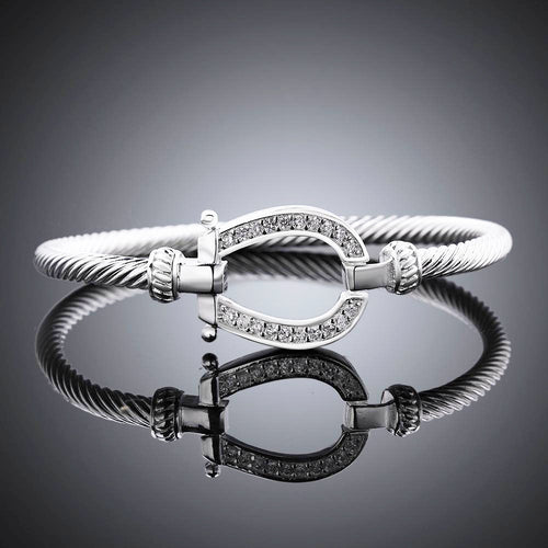Lucky Horseshoe Bangle