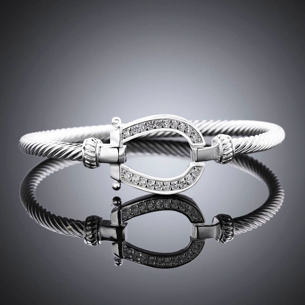 Lucky Horseshoe Bangle