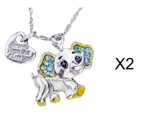 Load image into Gallery viewer, The Cute Never Forget Elephant Necklace