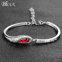 Load image into Gallery viewer, Silver Crystal Bracelet