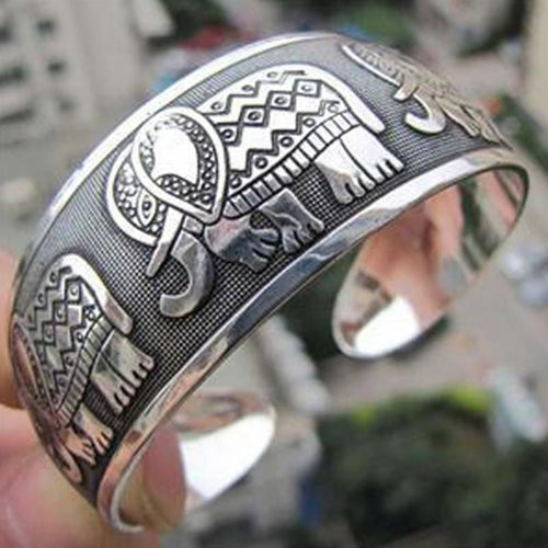 Tibetan Elephant of Wisdom & Loyalty - Bangle