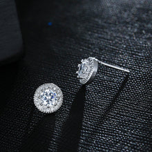 Load image into Gallery viewer, Detailed Diamante Stud Earrings