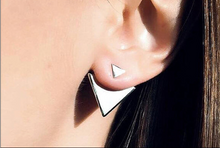 Load image into Gallery viewer, Geo-Triangle Earrings