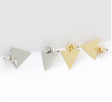 Load image into Gallery viewer, Geo-Triangle Earrings