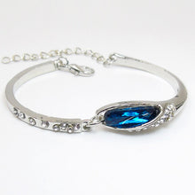 Load image into Gallery viewer, Silver Crystal Bracelet