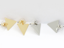 Load image into Gallery viewer, Geo-Triangle Earrings