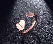 Load image into Gallery viewer, Two Hearts Ring