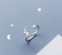 Load image into Gallery viewer, Star Beads Pearl Ring