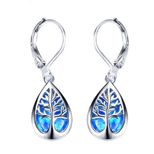 Load image into Gallery viewer, Tree of Life Drop Earrings