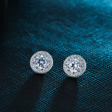 Load image into Gallery viewer, Detailed Diamante Stud Earrings